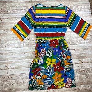 Sold. Vtg Oscar De La Renta Studio Silk Dress